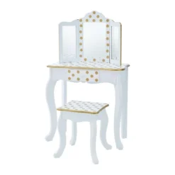 Fashion Polka Dot Gisele Play Vanity Set - Teamson Kids -Chic Household Items GUEST 000da21d 669a 442c 9c84 27e0cf64d574
