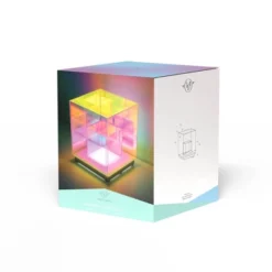 Teen Iridescent Acrylic LED Cube Novelty Table Lamp - West & Arrow 5 Teen Iridescent Acrylic LED Cube Novelty Table Lamp - West & Arrow -Chic Household Items GUEST 01fc000f 7ab7 43ee b06e aa17113a2c0d