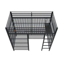 Twin Battle Den Gaming Bunk Bed With TV Mount Black - X Rocker -Chic Household Items GUEST 0428d40f e7d0 4f91 9518 e9921317109e