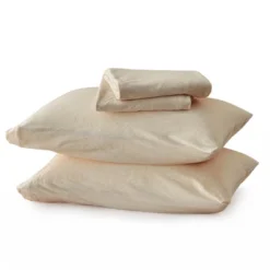 Great Bay Home Heathered Melange T-Shirt Jersey Knit Cotton Sheet Set -Chic Household Items GUEST 086d4522 21be 463e 9dab d375eed52462