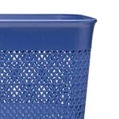 Life Story 16 Quart Lightweight Heavy Duty Woven Trendy Storage Organizer Holder Bin Basket W/ Built In Handles For Household Storage, Blue (6 Pack) 6 Life Story 16 Quart Lightweight Heavy Duty Woven Trendy Storage Organizer Holder Bin Basket W/ Built In Handles For Household Storage, Blue (6 Pack) -Chic Household Items GUEST 08e76241 aa49 483f a9d2 80d3df7f608e