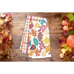 C&F Home Fall Leaves & Plaid Printed & Woven Kitchen Towel Set Of 2 10 C&F Home Fall Leaves & Plaid Printed & Woven Kitchen Towel Set Of 2 -Chic Household Items GUEST 0a2355f8 91f0 443a 8ed2 0e05c0cc57db