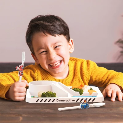 PAW Patrol 3pc Plastic Dinnerware Set - Dinneractive 2 PAW Patrol 3pc Plastic Dinnerware Set - Dinneractive - Image 2