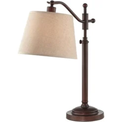 Regency Hill Traditional Desk Lamp 30 1/2" Tall With USB Charging Port Bronze Arm Adjustable Tan Drum Shade For Living Room Office 11 Regency Hill Traditional Desk Lamp 30 1/2" Tall With USB Charging Port Bronze Arm Adjustable Tan Drum Shade For Living Room Office -Chic Household Items GUEST 10af06c9 bd1b 44ae 86ac 2eaf7d72bb30