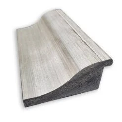 41" X 30" Non-Beveled Salon Silver Narrow Bathroom Wall Mirror - Amanti Art