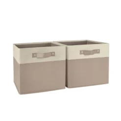 2pc Kids' 10.5" Two-Toned Folding Storage Bin Set - RiverRidge Home 29 2pc Kids' 10.5" Two-Toned Folding Storage Bin Set - RiverRidge Home -Chic Household Items GUEST 1279212b 786b 45f1 b15e 818e05dab01f