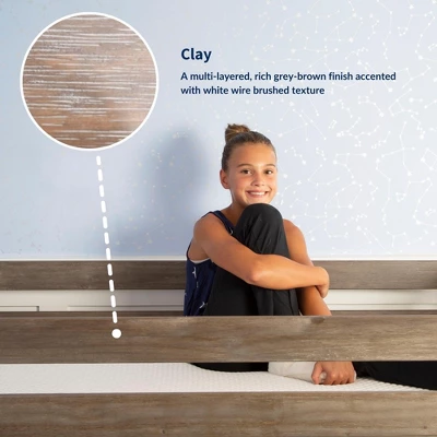 Max & Lily Twin Over Twin Low Bunk Bed 5 Max & Lily Twin Over Twin Low Bunk Bed - Image 5