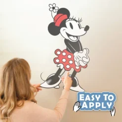 Classic Minnie Wall Decal - Decalcomania -Chic Household Items GUEST 175eb71f 5373 4b4c b91b fd4649b24537