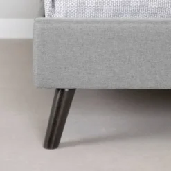 Dylane Upholstered Platform Bed And Headboard Pale Soft - South Shore -Chic Household Items GUEST 1ad4aa4e 1971 431d b441 5c4a93f91fbb