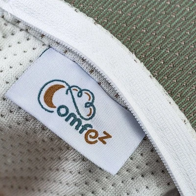 Comfez Shredded Memory Foam Pillow With Removable Cover - Single PIllow White 1 Comfez Shredded Memory Foam Pillow With Removable Cover - Single PIllow White