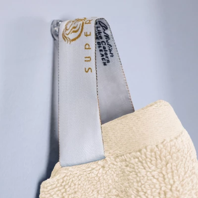 Premium Cotton Solid Plush Heavyweight Luxury Towel Set By Blue Nile Mills 5 Premium Cotton Solid Plush Heavyweight Luxury Towel Set By Blue Nile Mills - Image 5