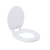 17" Toilet Seat White - Bath Bliss
