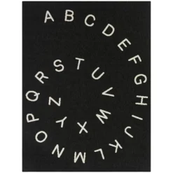 Alpha Alphabet Kids' Rug Black - Balta Rugs -Chic Household Items GUEST 278cf9fa ef23 444b bee0 bcef136d01c6