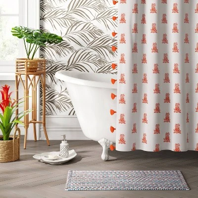 20"x32" Woven Pattern Flat Bath Rug - Opalhouse™ 2 20"x32" Woven Pattern Flat Bath Rug - Opalhouse™ - Image 2