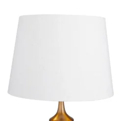 Linen Buffet Lamp With Tapered Shade Gold - Olivia & May 8 Linen Buffet Lamp With Tapered Shade Gold - Olivia & May -Chic Household Items GUEST 302053b3 48dd 4853 b89c 95c00b1b9421