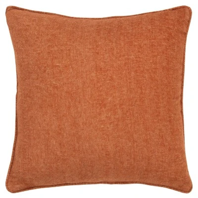 20"x20" Oversize Solid Square Pillow Cover - Rizzy Home 6 20"x20" Oversize Solid Square Pillow Cover - Rizzy Home - Image 6