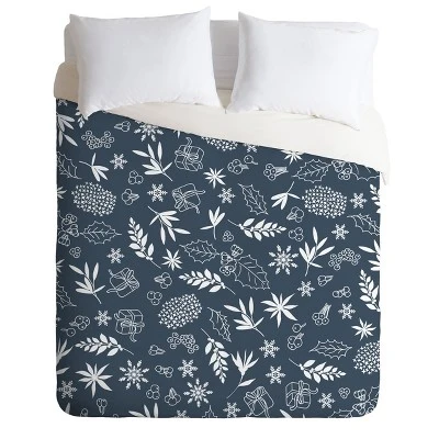 Iveta Abolina Oslo Winter Duvet Cover Set Blue - Deny Designs 5 Iveta Abolina Oslo Winter Duvet Cover Set Blue - Deny Designs - Image 5