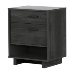 Fynn Nightstand With Cord Catcher - South Shore 19 Fynn Nightstand With Cord Catcher - South Shore -Chic Household Items GUEST 33ec540f b990 476e 8fe3 037d8f029c36