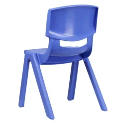 Emma And Oliver 4 Pack Blue Plastic Stack School Chair With 15.5"H Seat, 3rd-7th School Chair 14 Emma And Oliver 4 Pack Blue Plastic Stack School Chair With 15.5"H Seat, 3rd-7th School Chair -Chic Household Items GUEST 39c56bd6 b60e 448f b48a 72828cf84aa2