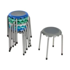 ECR4Kids Daisy Stackable Stool Set, Flexible Seating, 17in Seat Height, 8-Piece 18 ECR4Kids Daisy Stackable Stool Set, Flexible Seating, 17in Seat Height, 8-Piece -Chic Household Items GUEST 4151b6e5 8adb 48d0 aa82 c2c85f00b825