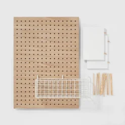 Modular Organization System Kids' Pegboard Brown - Pillowfort™ -Chic Household Items GUEST 461bec47 1579 4f69 8495 0ba899c85869