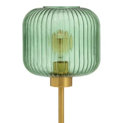21" Jasmine Globe Shade Table Lamp Green - River Of Goods -Chic Household Items GUEST 46e01319 17d4 40ae b912 6ece97a68083