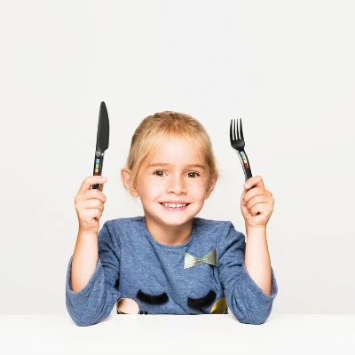 BergHOFF 3Pc Children's Swipswap Flatware Set, 18/10 Stainless Steel 2 BergHOFF 3Pc Children's Swipswap Flatware Set, 18/10 Stainless Steel - Image 2