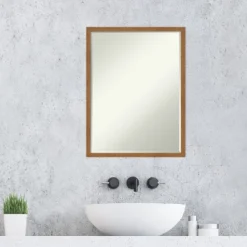 Amanti Art Carlisle Narrow Petite Bevel Wood Bathroom Wall Mirror 14 Amanti Art Carlisle Narrow Petite Bevel Wood Bathroom Wall Mirror -Chic Household Items GUEST 4be1e7ff 98b0 43f0 8fae 2ae7c94899b5