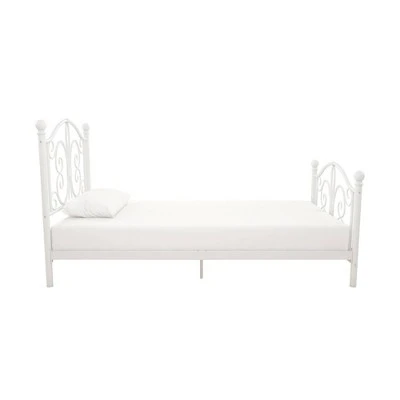 Twin Kids' Bombay Metal Bed White - Room & Joy 9 Twin Kids' Bombay Metal Bed White - Room & Joy - Image 9