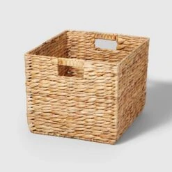 Woven Water Hyacinth Milk Crate - Brightroom™ 8 Woven Water Hyacinth Milk Crate - Brightroom™ -Chic Household Items GUEST 5108b3bd 325d 4bd3 beb8 f48ab7a835d7
