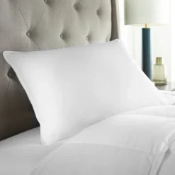 Downlite Soft White Goose Down Hypoallergenic Pillow – Perfect For Stomach Sleepers Standard -Chic Household Items GUEST 54b8110f 3cfd 4e1d 94a3 caac88abba20
