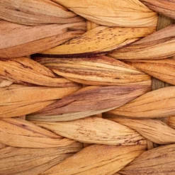 Farmlyn Creek 2 Pack Decorative Water Hyacinth Storage Baskets With 3 Compartments For Bathroom, Laundry Room, Nursery -Chic Household Items GUEST 5816d985 f0f1 46fc 81a4 c5cfe52d1fa4