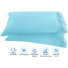 Elegant Comfort Luxury Ultra Soft 4-Piece Solid Wrinkle Free Deep-Pocket Bed Sheet Set