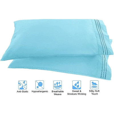 Elegant Comfort Luxury Ultra Soft 4-Piece Solid Wrinkle Free Deep-Pocket Bed Sheet Set