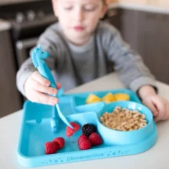 3pc Plastic Unicorns Dinnerware Set - Dinneractive -Chic Household Items GUEST 63a883d1 98ea 410e b398 2e1b218c796e