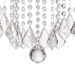 Vienna Full Spectrum DeMallo Dark Bronze Chandelier 26" Wide French Scroll Arm Clear Crystal 6-Light Fixture For Dining Room Home Foyer Kitchen Island -Chic Household Items GUEST 6975026a be66 4f23 a431 62b988d44faf