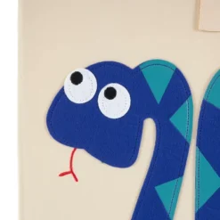 3 Sprouts Kids Childrens 13 Inch Square Felt Green Dragon Foldable Storage Cube Bin With Blue Snake Fabric Storage Cube Bin -Chic Household Items GUEST 6d55cc63 7d35 49ab a40f 4575e2905472