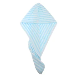 Unique Bargains Soft Hair Towel Wrap Drying Cap Microfiber For Wet Long Hair 9.84x25.59 Inch 3 Pcs -Chic Household Items GUEST 70638a15 faea 4d2e 885c b5923a57c5f1