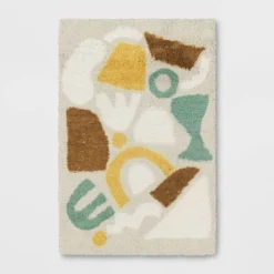 Eclectic Shapes Area Kids' Rug Pink/Mint - Pillowfort™ -Chic Household Items GUEST 7210e1ed d2a5 4c76 b8d1 8f7017c881a2