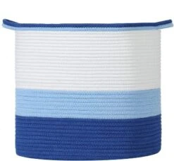Midlee Blue 3 Tone Toys Basket -Chic Household Items GUEST 7265acb4 fb1b 4f6f b055 5689a311f421