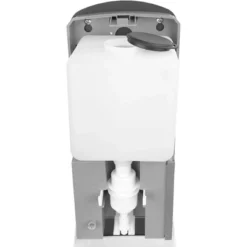 Vollum Automatic Sanitary Soap Dispenser With Stand With Adjustable Height -Stainless Steel, Touchless; Activated By Sensor, 40.6 Oz - White -Chic Household Items GUEST 768e3ee1 e23f 4672 8193 9e2382b3dfed