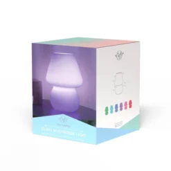 Teen Glass Mushroom Color Changing LED Table Lamp White - West & Arrow 5 Teen Glass Mushroom Color Changing LED Table Lamp White - West & Arrow -Chic Household Items GUEST 7749bad2 a78d 4cc8 9f2d 510e84cb1408