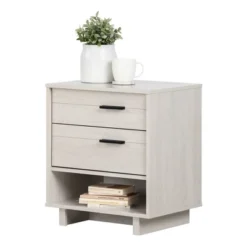 Fynn Nightstand With Cord Catcher - South Shore 16 Fynn Nightstand With Cord Catcher - South Shore -Chic Household Items GUEST 824761c5 6f58 4218 a569 6095a748808c