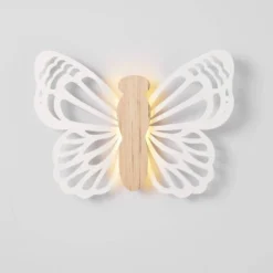 Butterfly Wood Lit Kids' Wall Decor Cream - Pillowfort™ -Chic Household Items GUEST 854d9d30 8784 44c0 8ca3 55d8d9c0bc7f