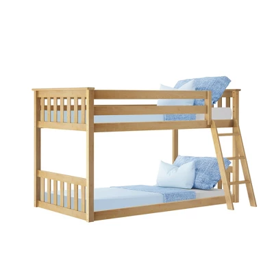 Max & Lily Twin Over Twin Low Bunk Bed 9 Max & Lily Twin Over Twin Low Bunk Bed - Image 9