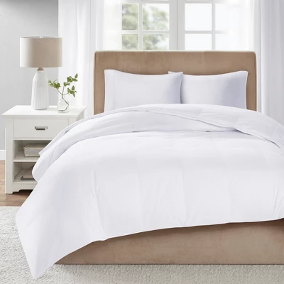 Cotton Sateen Down 300 Thread Count Comforter - Level 3 With 3M® Stain Release 1 Cotton Sateen Down 300 Thread Count Comforter - Level 3 With 3M® Stain Release