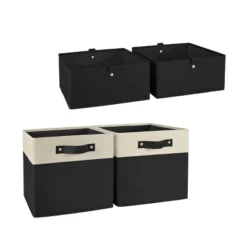 2pc Kids' 10.5" Two-Toned Folding Storage Bin Set - RiverRidge Home 21 2pc Kids' 10.5" Two-Toned Folding Storage Bin Set - RiverRidge Home -Chic Household Items GUEST 8933e176 15f2 4b4f 88be 21c5a3bb4e55