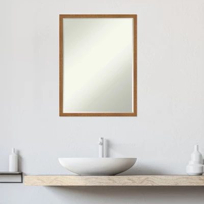Amanti Art Carlisle Narrow Petite Bevel Wood Bathroom Wall Mirror 8 Amanti Art Carlisle Narrow Petite Bevel Wood Bathroom Wall Mirror - Image 8