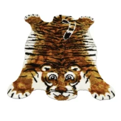 Walk On Me Faux Fur Super Soft Kids Tiger Rug Tufted With Non-slip Backing Area Rug 12 Walk On Me Faux Fur Super Soft Kids Tiger Rug Tufted With Non-slip Backing Area Rug -Chic Household Items GUEST 8ae11cd2 0593 4d4a b04e 34661ab7118a
