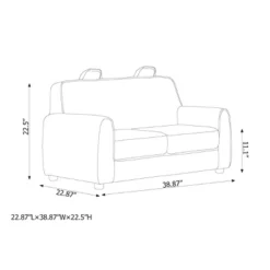 Upholstered Kids' Sofa Gray - Pillowfort™ 9 Upholstered Kids' Sofa Gray - Pillowfort™ -Chic Household Items GUEST 8bd0e36e 147c 4c1d bcfb 73703a97ebdd